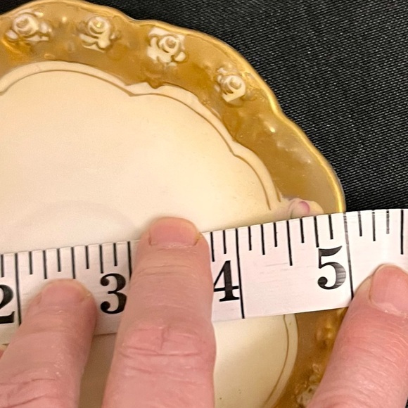 Bridgerton Floral Espresso Chocolate Demitasse Teacup Saucer Set Victorian Cup - Picture 8 of 17